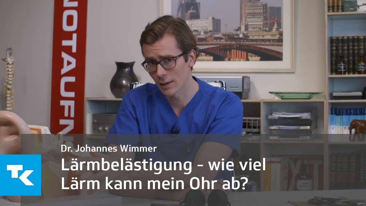 L&auml;rmbel&auml;stigung - wie viel L&auml;rm kann mein Ohr ab? | Dr. Johannes Wimmer