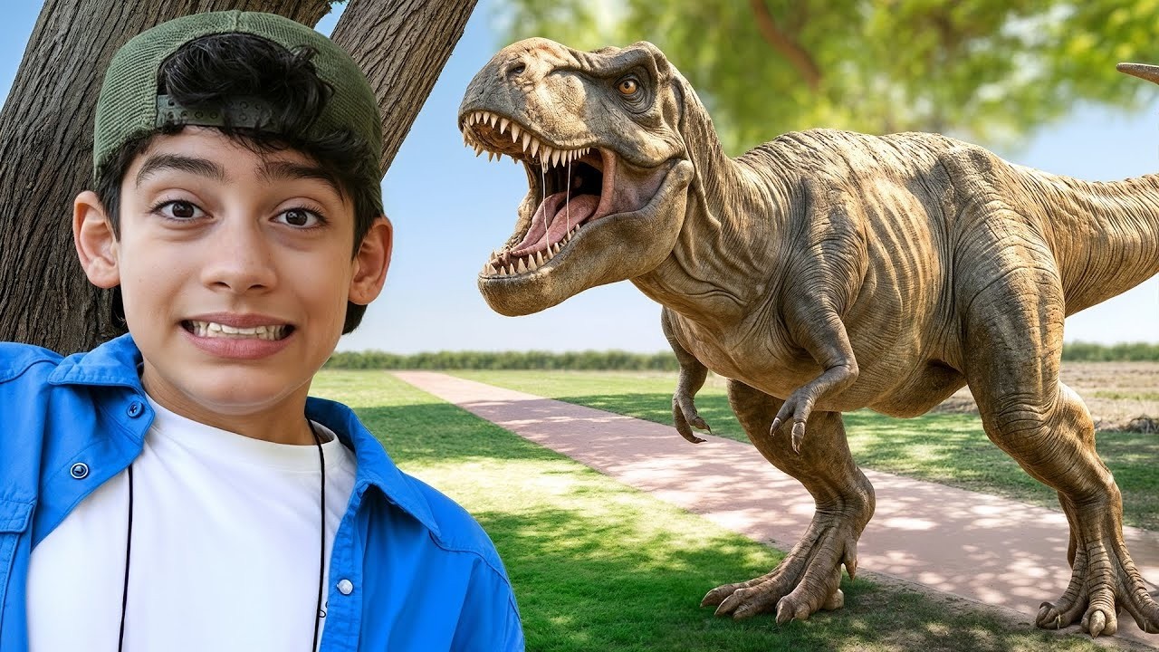 Dinosaurus Hidup di Taman 🦖 Petualangan Seru Jason dengan Dinosaurus | Cerita Anak