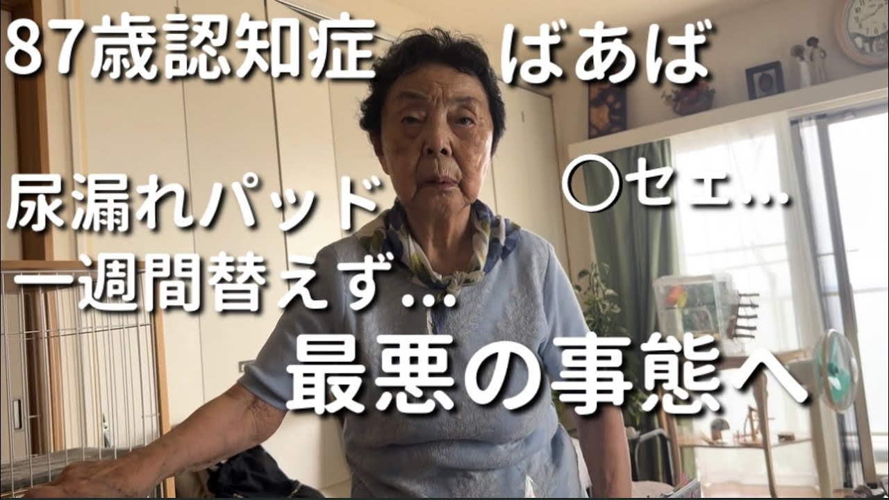 【醜夢】87歳認知症ばあばと34歳こどおじ(孫)二人暮らし【ラグドール】【ハゴロモセキセイインコ】