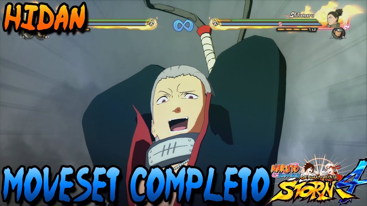 Naruto Storm 4: Hidan Moveset Completo