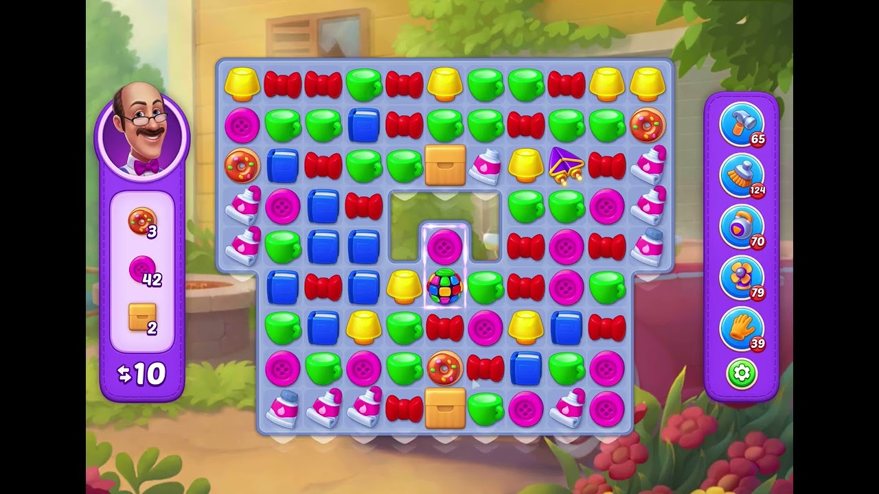 HomeScapes Level 19705 no boosters 