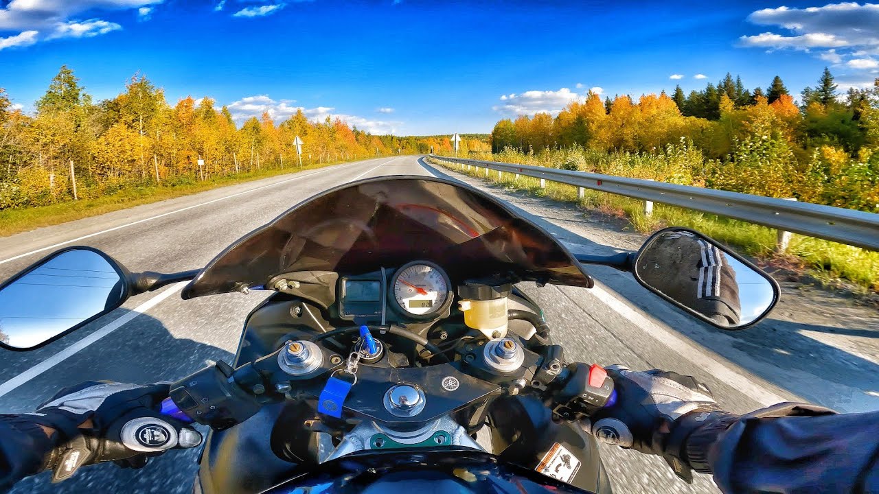 1999 Yamaha YZF-R6 - POV ТЕСТ-ДРАЙВ МОТО