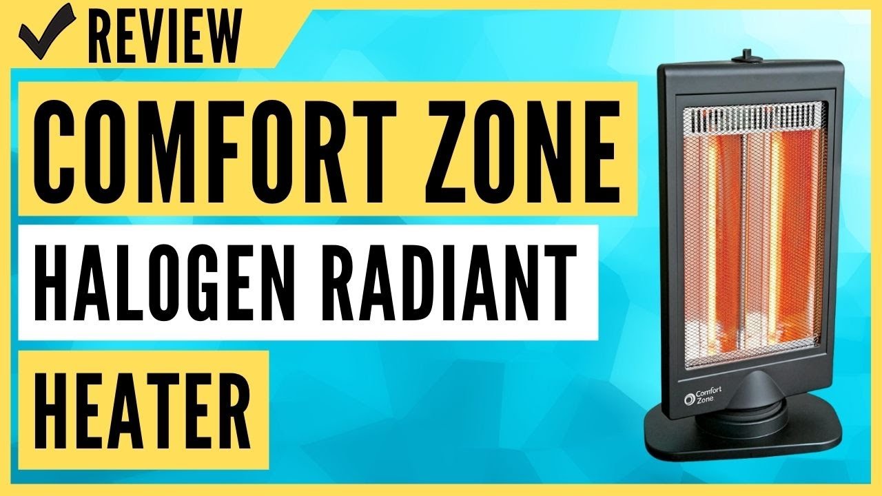 Comfort Zone CZHTV9 Oscillating Electric Halogen Radiant Heater Review
