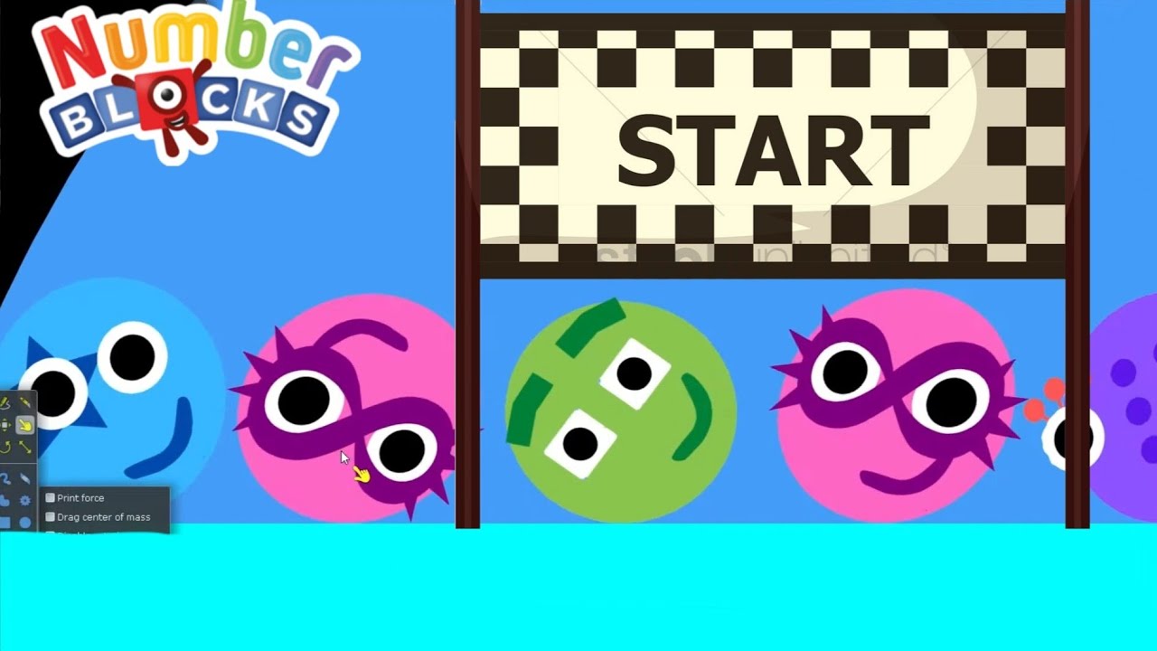 Epic marble numberblock run