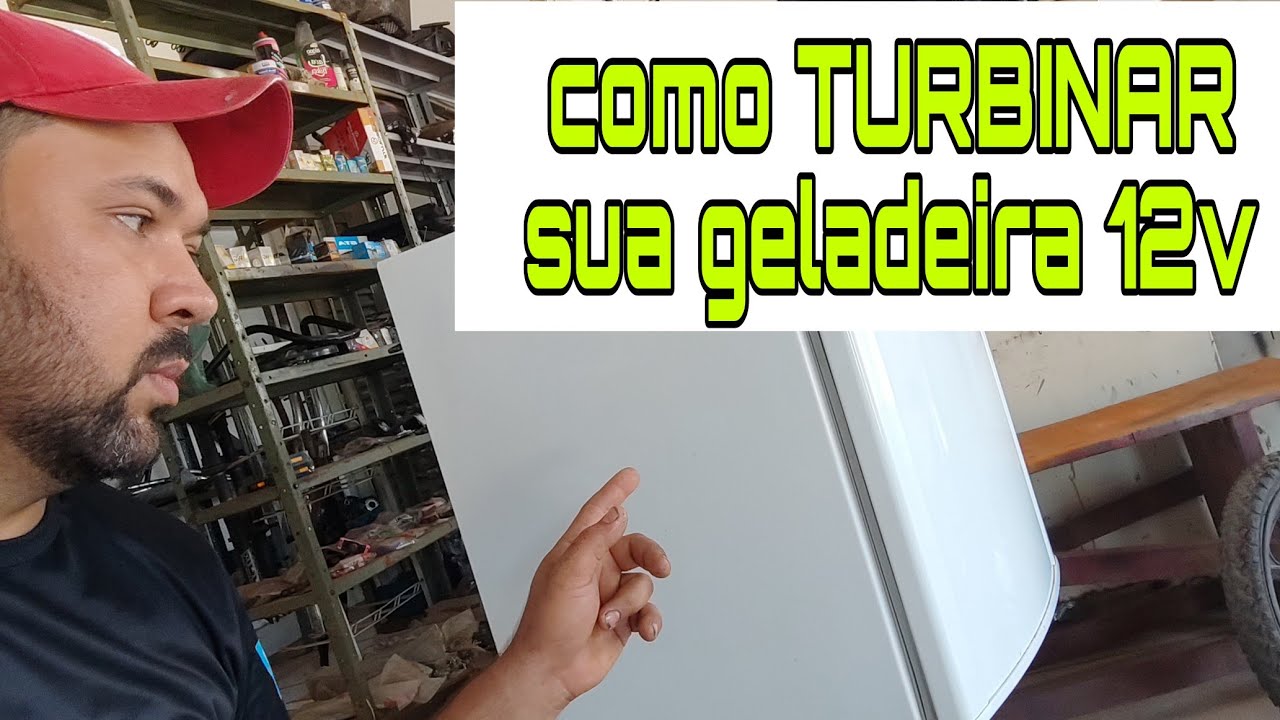 GELADEIRA 12v n&atilde;o gela? como TURBINAR ela! #motorhome #motorcasa #bike #mecanica #eletrica