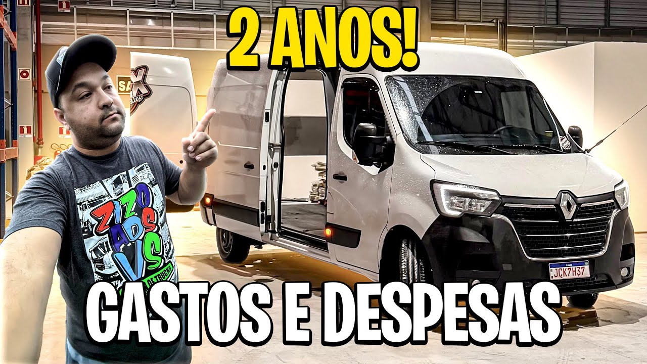 MOSTRANDO TODOS OS GASTOS QUE TIVE COM A RENAULT MASTER EM 2 ANOS / MANUTENÇÃO / REVISÃO / SEGURO