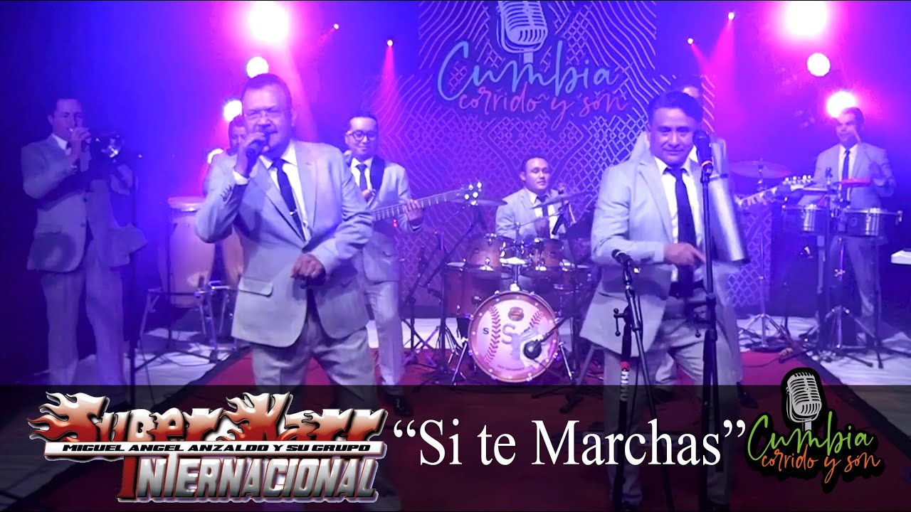 “Si Te Marchas” En Vivo - Miguel Ángel Anzaldo y Super Karr Internacional en Cumbia Corrido y Son.