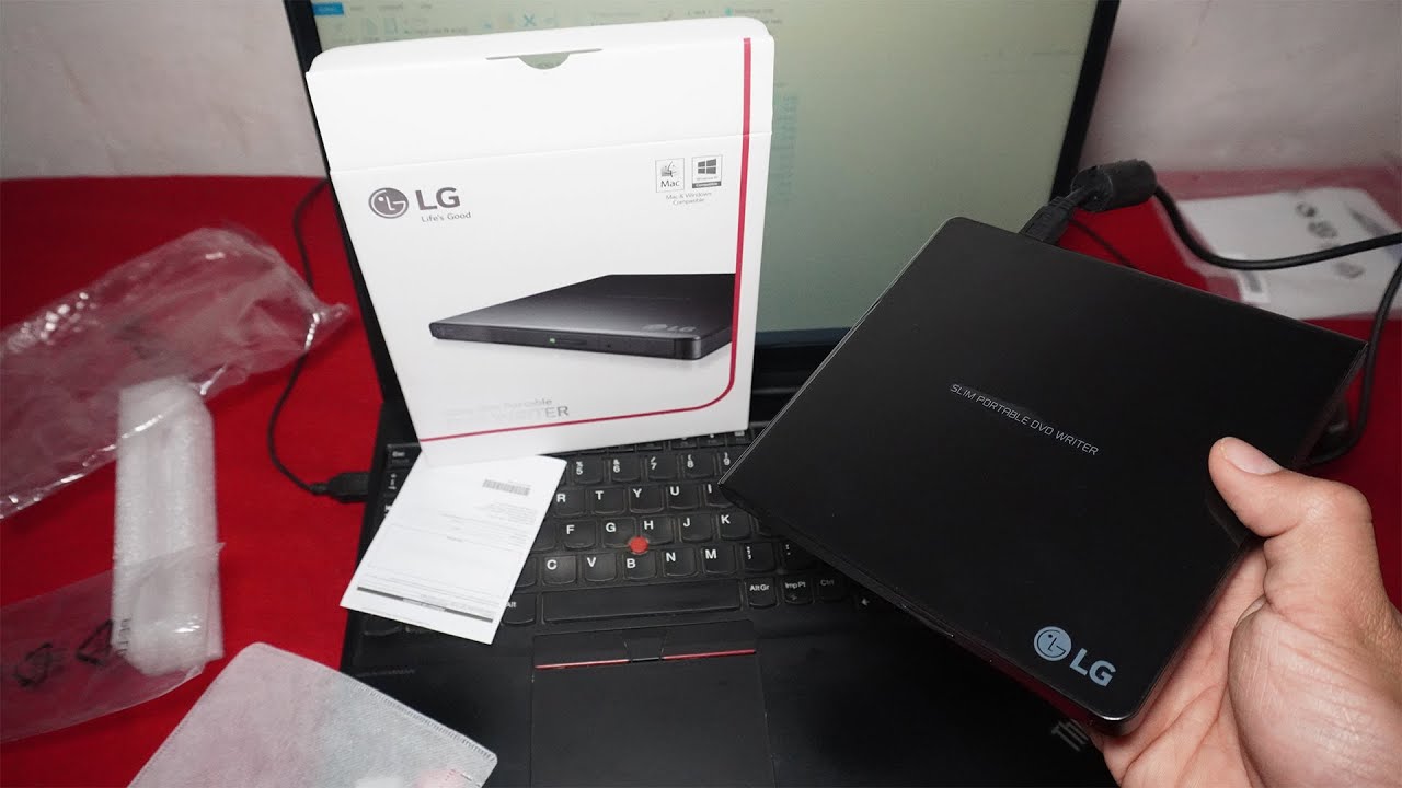 UNBOXING ¿Cómo Utilizar? Lectora / Grabadora LG Ultra Slim Portable DVD Writer