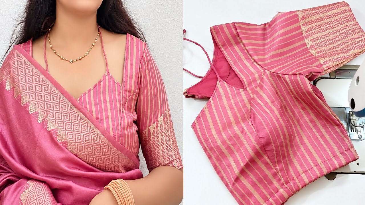 Stylish Blouse Front Neck Design Cutting And Stitching | Neck Blouse Designs | Blouse Ki Design