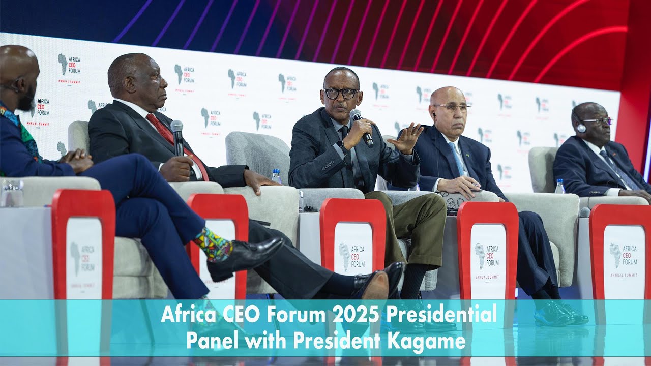 Africa CEO Forum 2025 | Presidential Panel with President Kagame