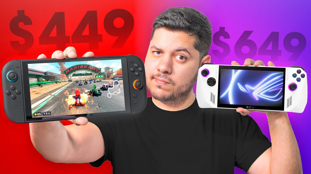 Nintendo Switch 2 vs Asus ROG Ally: ¿Hay un claro ganador?
