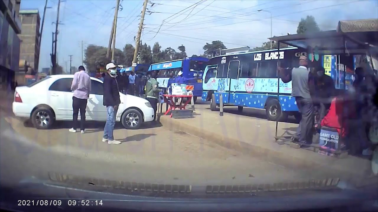 Driving around Nairobi Kenya | Thika Superhighway | Autofahren in Kenia - Kjører rundt i Nairobi