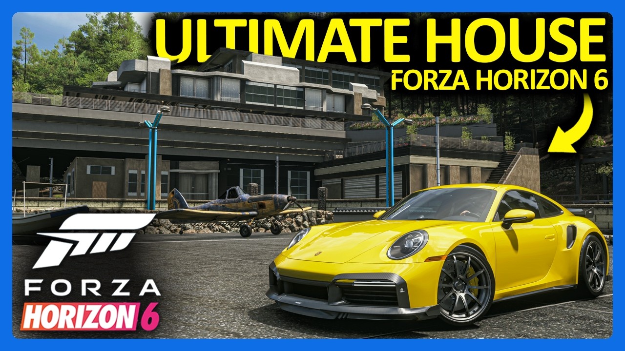 Forza Horizon 6: ЛУЧШИЕ пользовательские дома и карты!!