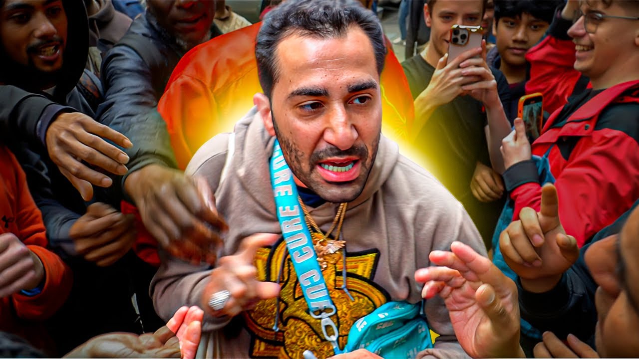 TRAXNYC GETS MOBBED GIVING AWAY $50,000 IN SILVER IN NYC!!! (GONE WRONG)