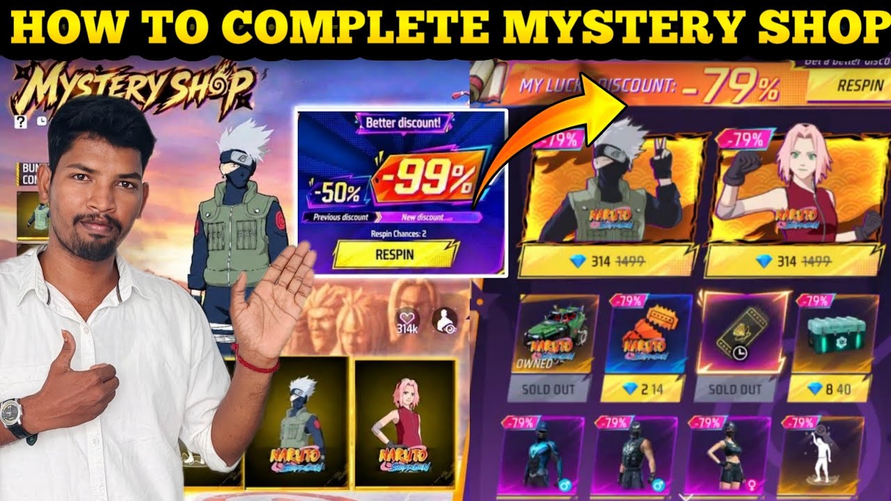 🔥 MYSTERY SHOP 90% DISCOUNT TRICK 🥵 FREE FIRE NEW MYSTERY SHOP EVENT TAMIL
