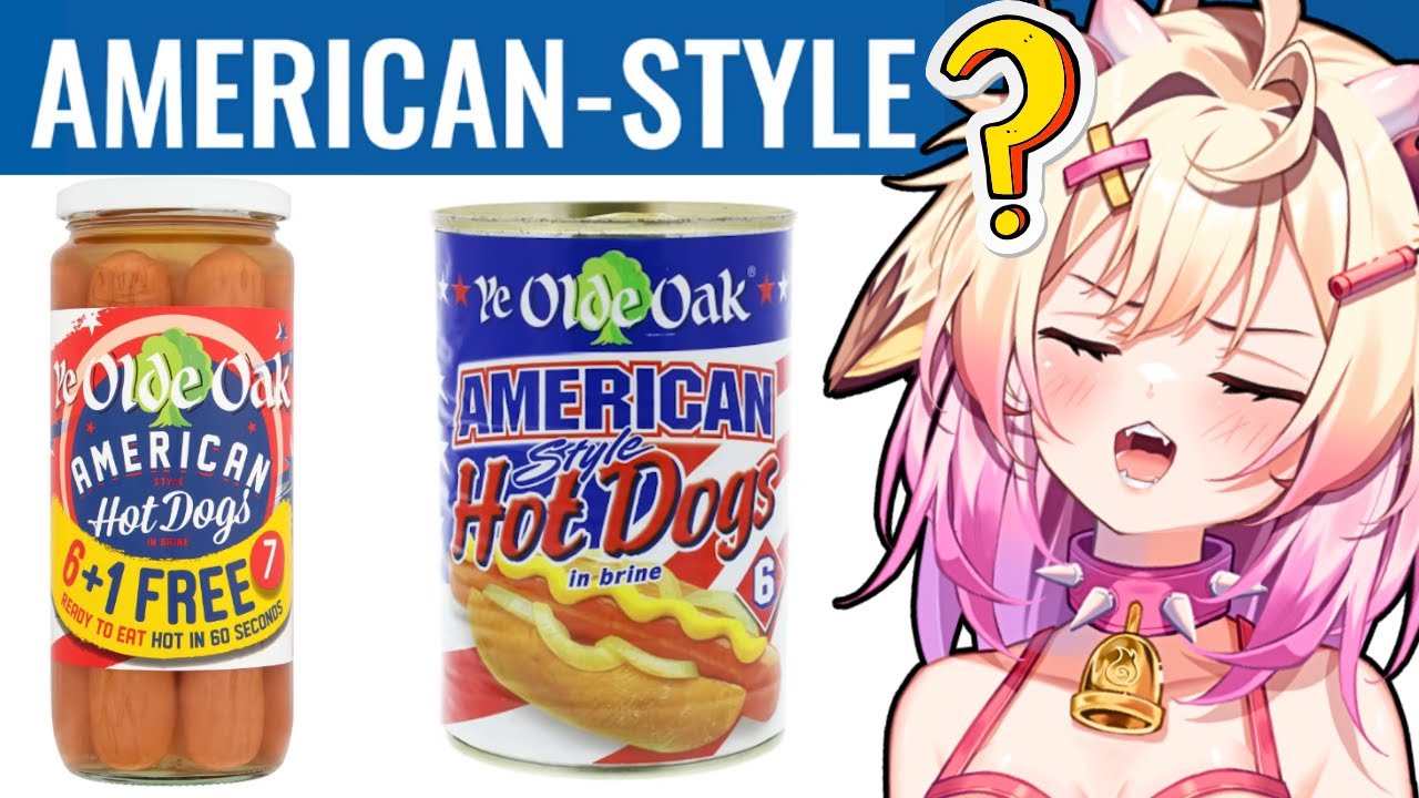 They Think Hotdogs come in JARS and CANS!? rosiebellmoo reacts