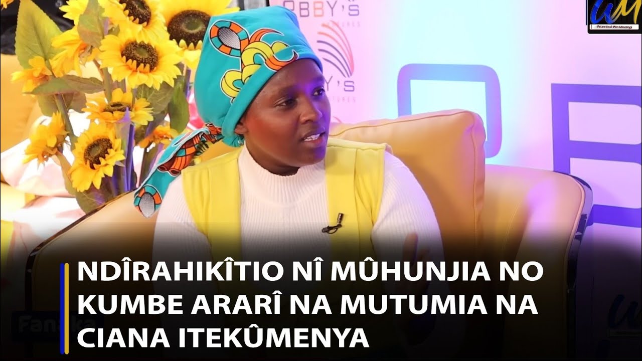 Ndîrahikîtio nî mûhunjia no kumbe ararî na mutumia na ciana itekûmenya