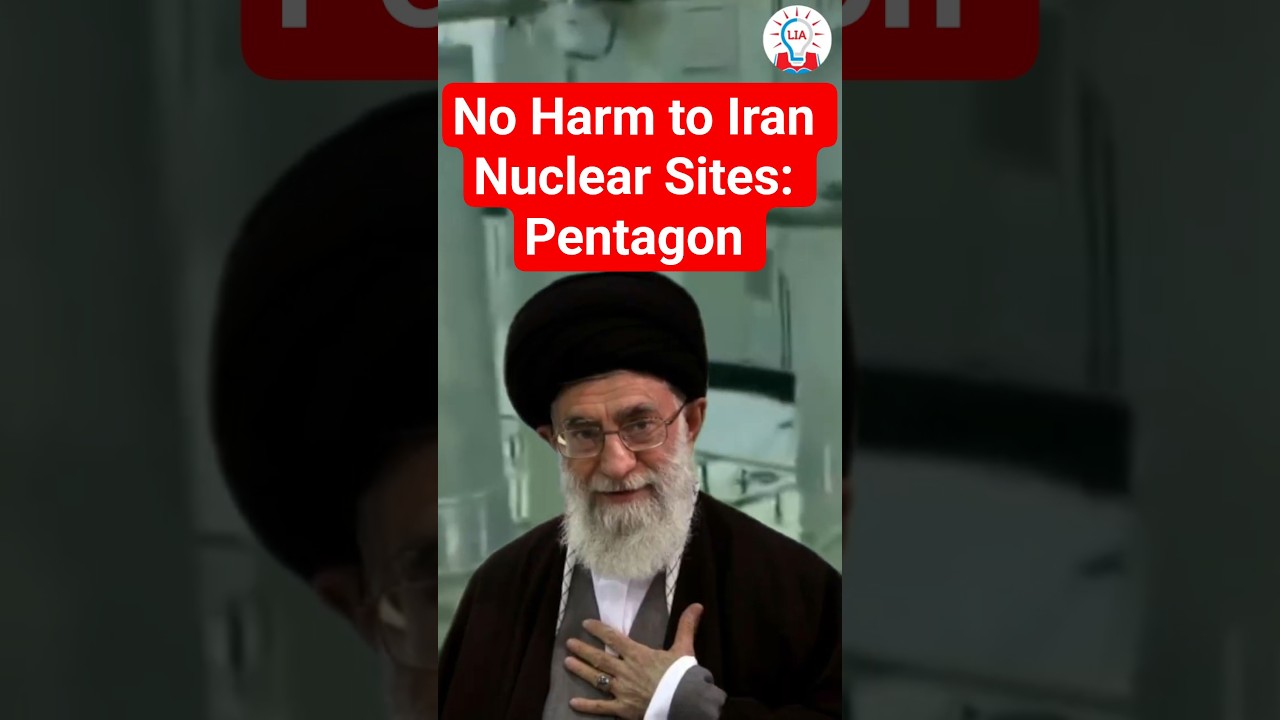 US Strikes Didn’t Destroy Iran Nuclear Sites: Pentagon 