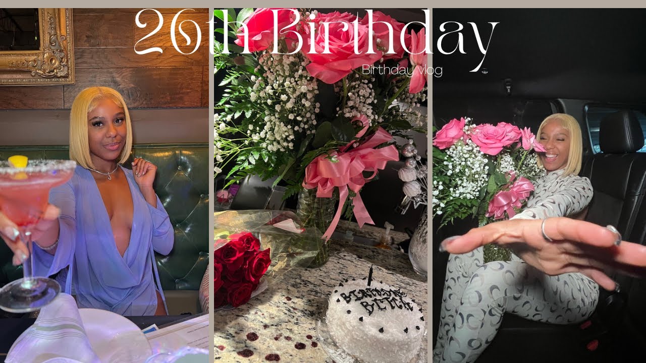 My 26th Birthday Vlog + Lit clubs, nice restaurants Atlanta edition