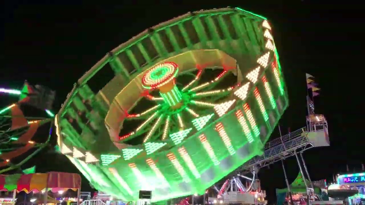 Zero Gravity Carnival Ride 2024 at Frazier Shows @Window Rock AZ