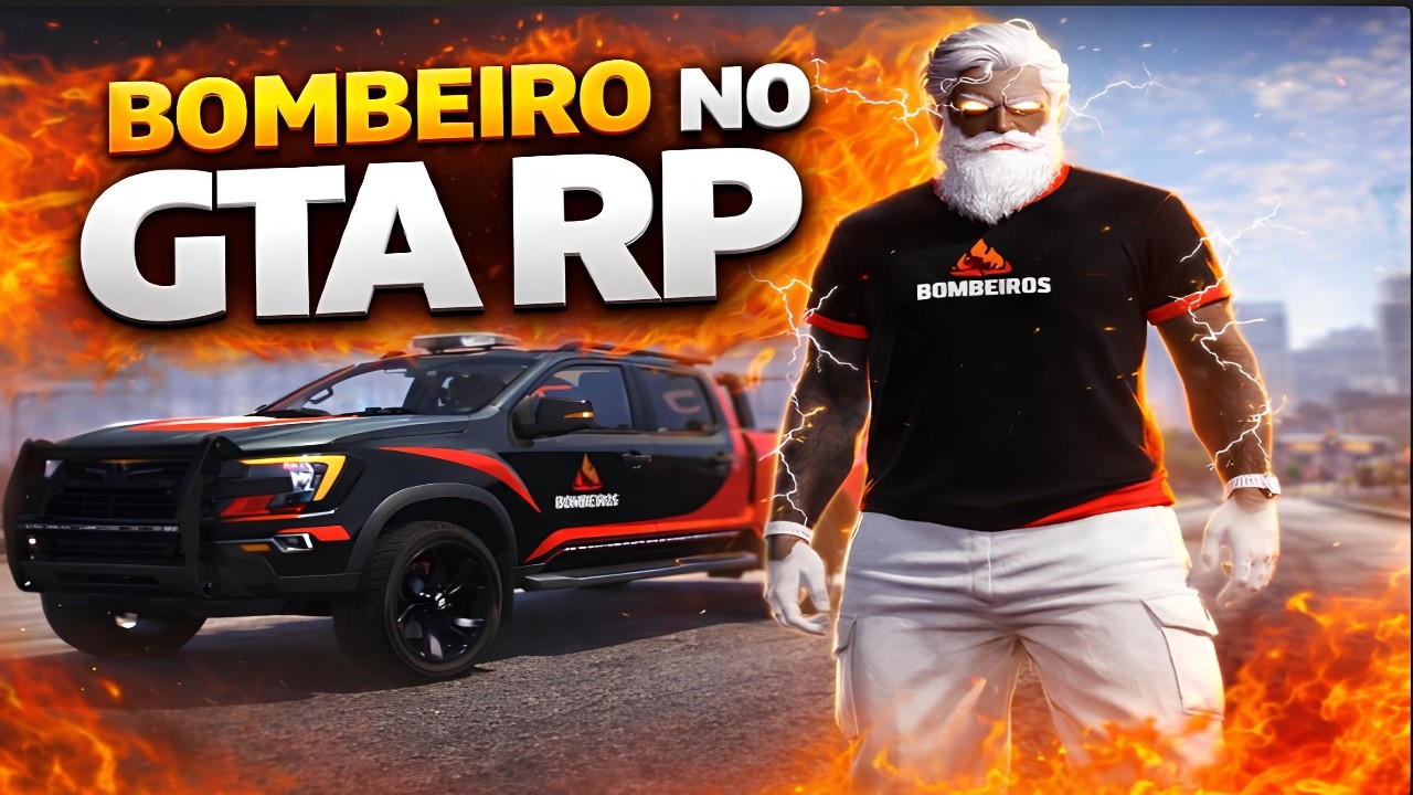 🔴 GTA RP | BOMBEIRO EM PATRULHAMENTO 🚒🔥 AO VIVO AGORA!