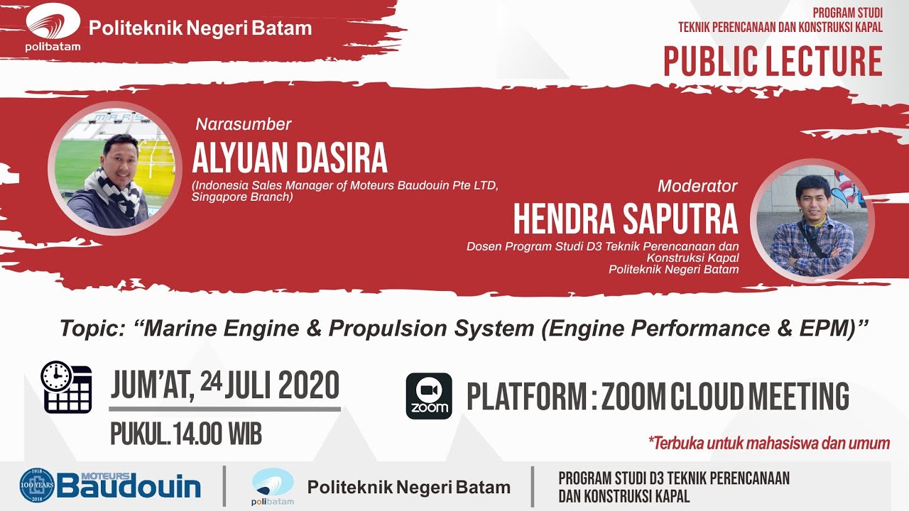 Public Lecture #2 (Marine Engine & Propulsion System)