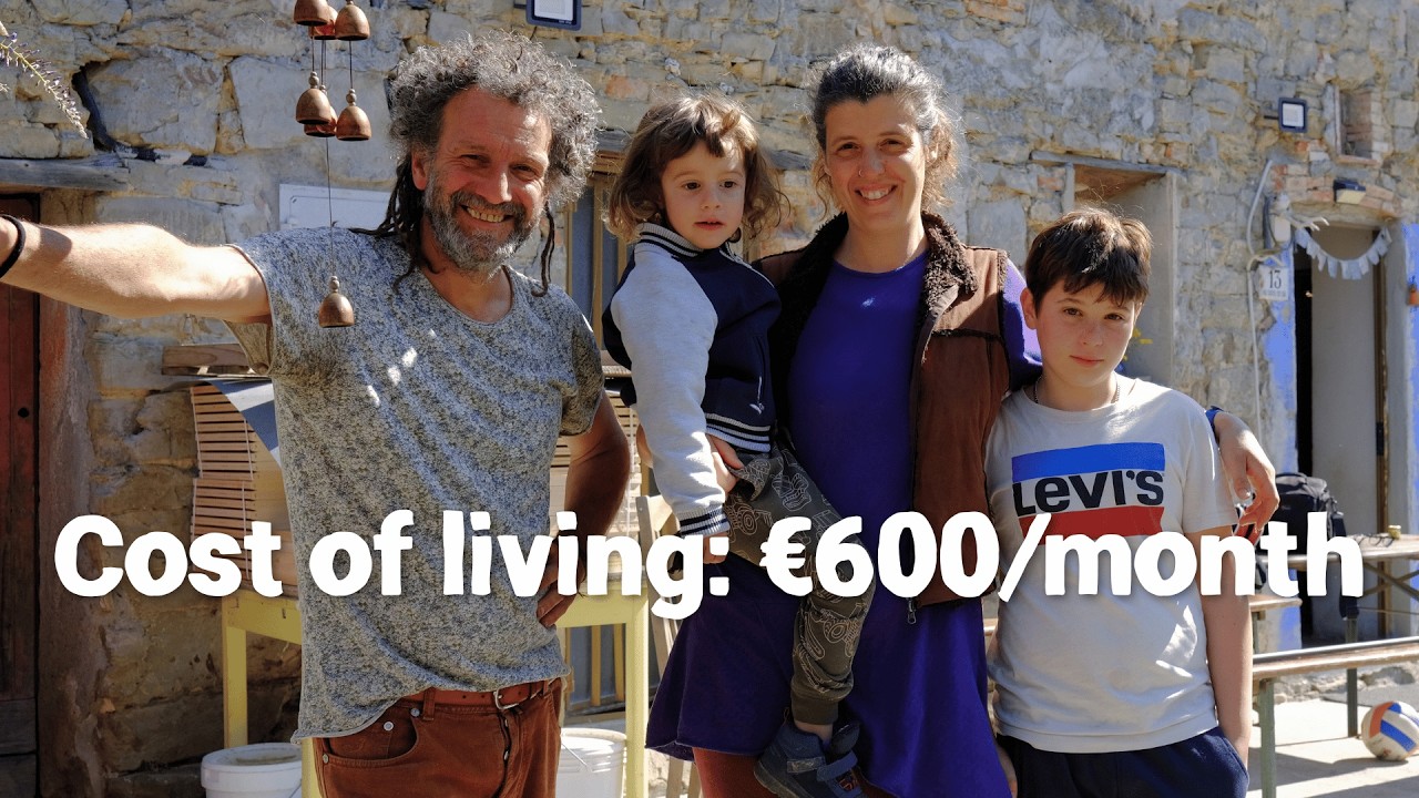 The family living isolated in the mountains: 