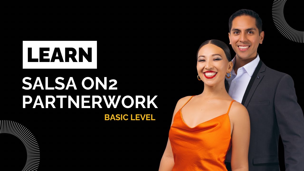 Learn salsa on2 Partnerwork / Beginner level / Claudia Reynoso and Jorge Rios 