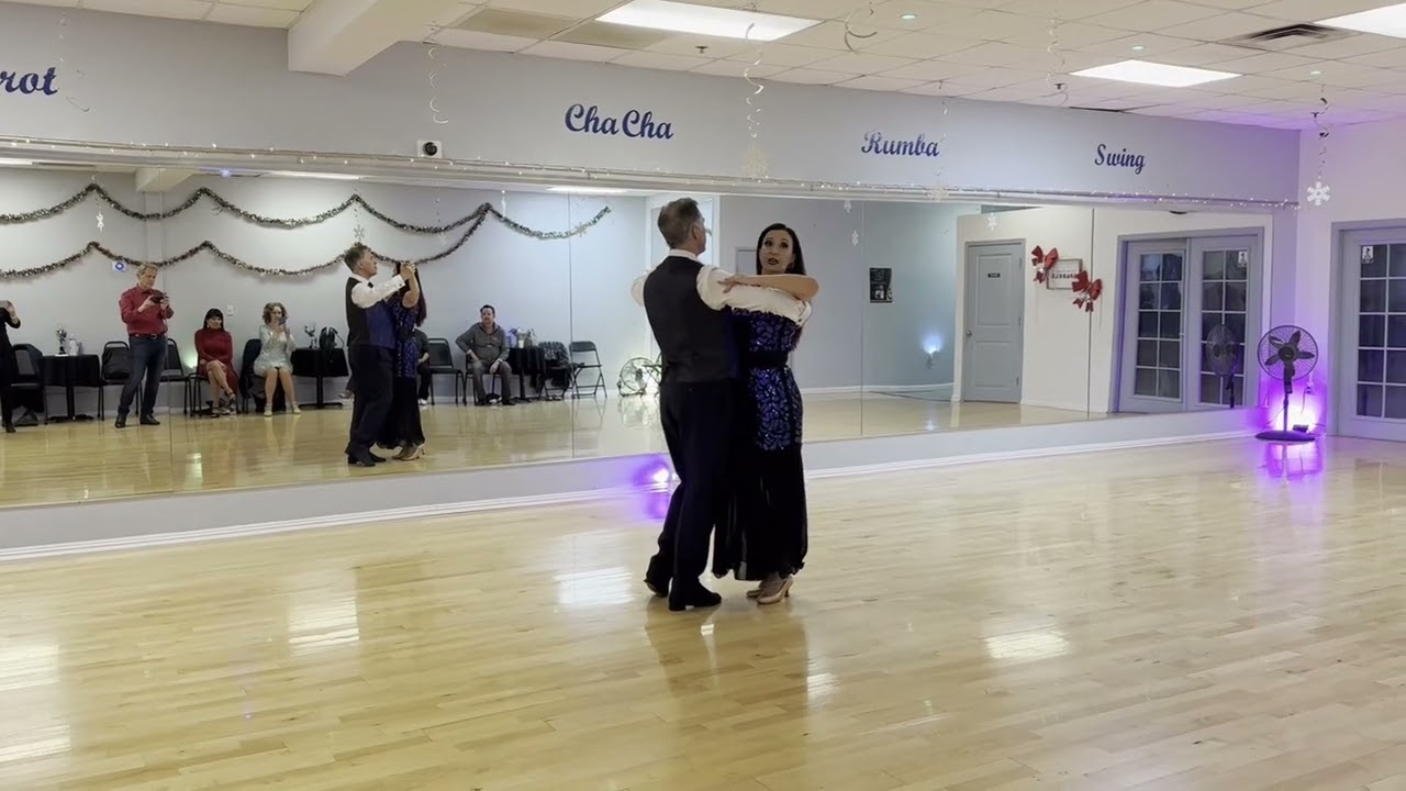 American Smooth Viennese Waltz Lesson at DanceWise Dance Studio in Phoenix, Arizona USA