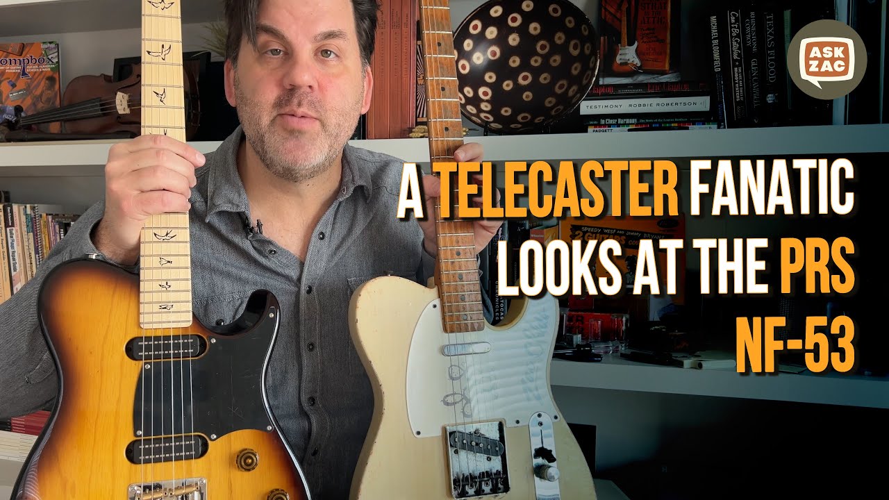 Фанат Telecaster рассматривает PRS NF-53 — Ask Zac 189