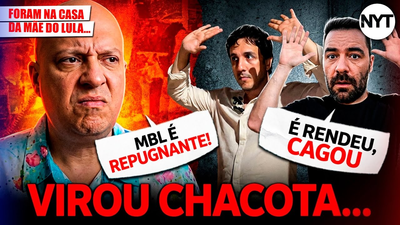 MAM&Atilde;EFALEI e RENAN s&atilde;o rendidos e viram chacota; MBL &eacute; REPUGNANTE, diz esquerdista