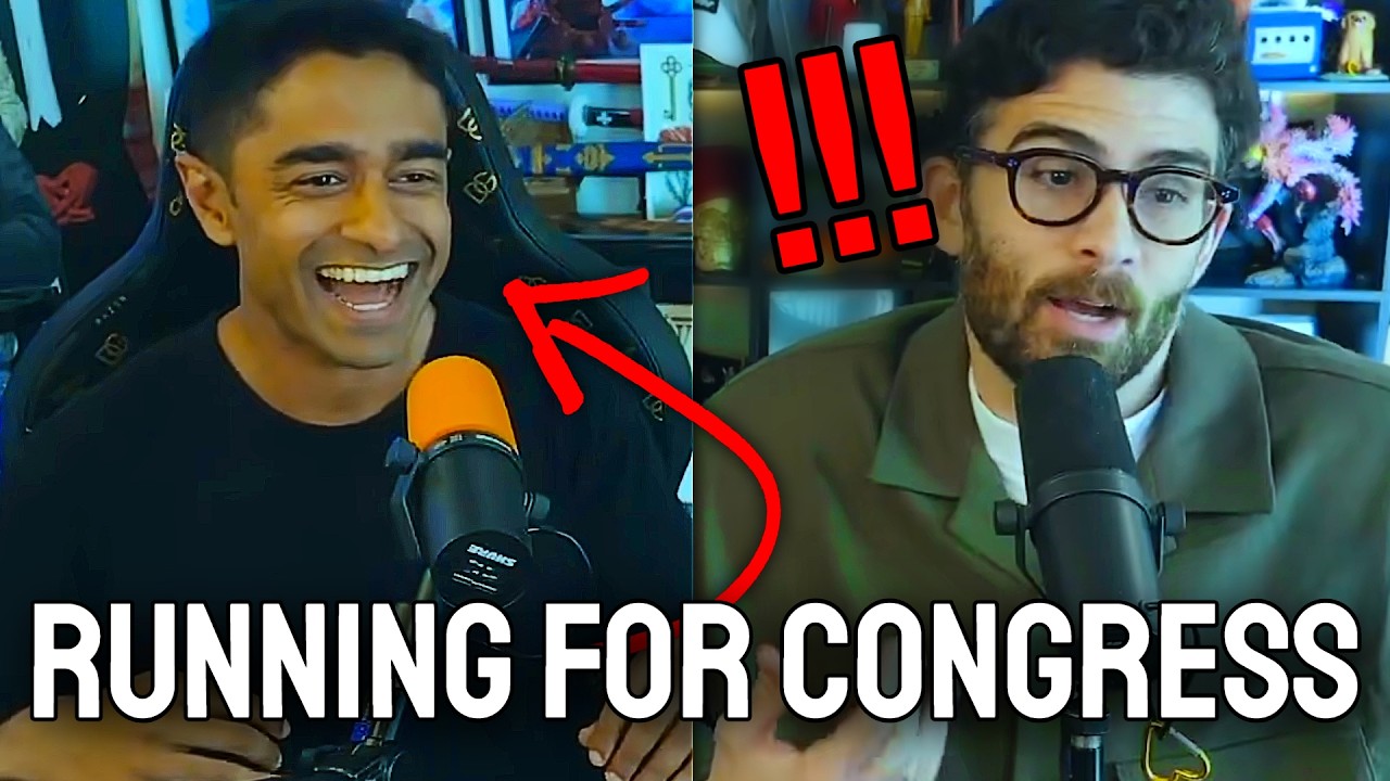 He's Running to Succeed Nancy Pelosi | HasanAbi Talks to Saikat Chakrabarti for Congress