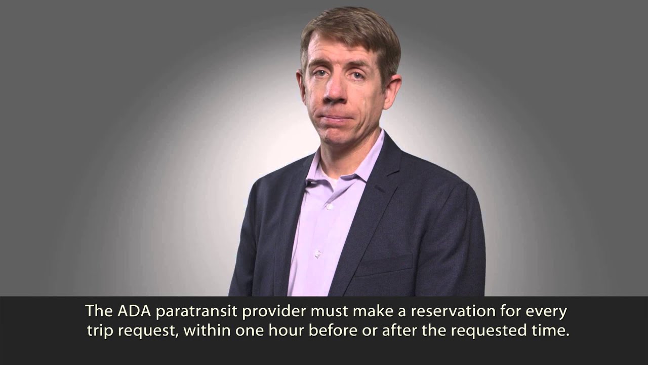 ADA Paratransit Service and People with Disabilities
