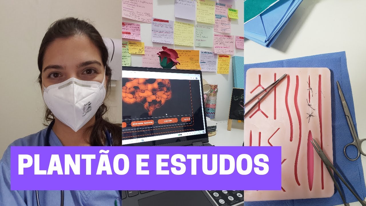 VLOG | ROTINA DE ESTUDOS E PLANTÃO DE CIRURGIA