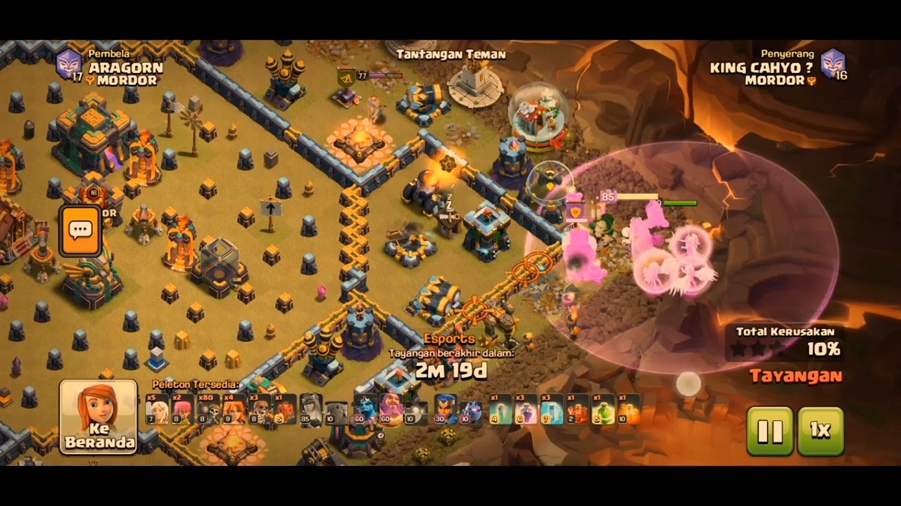 TH 14 🤡ATTACK TH 16👿 // SESI KE DUA FULL WB😚