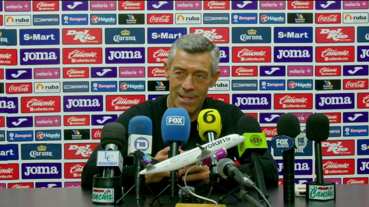 Conferencia de prensa post partido FC Juárez vs Monterrey