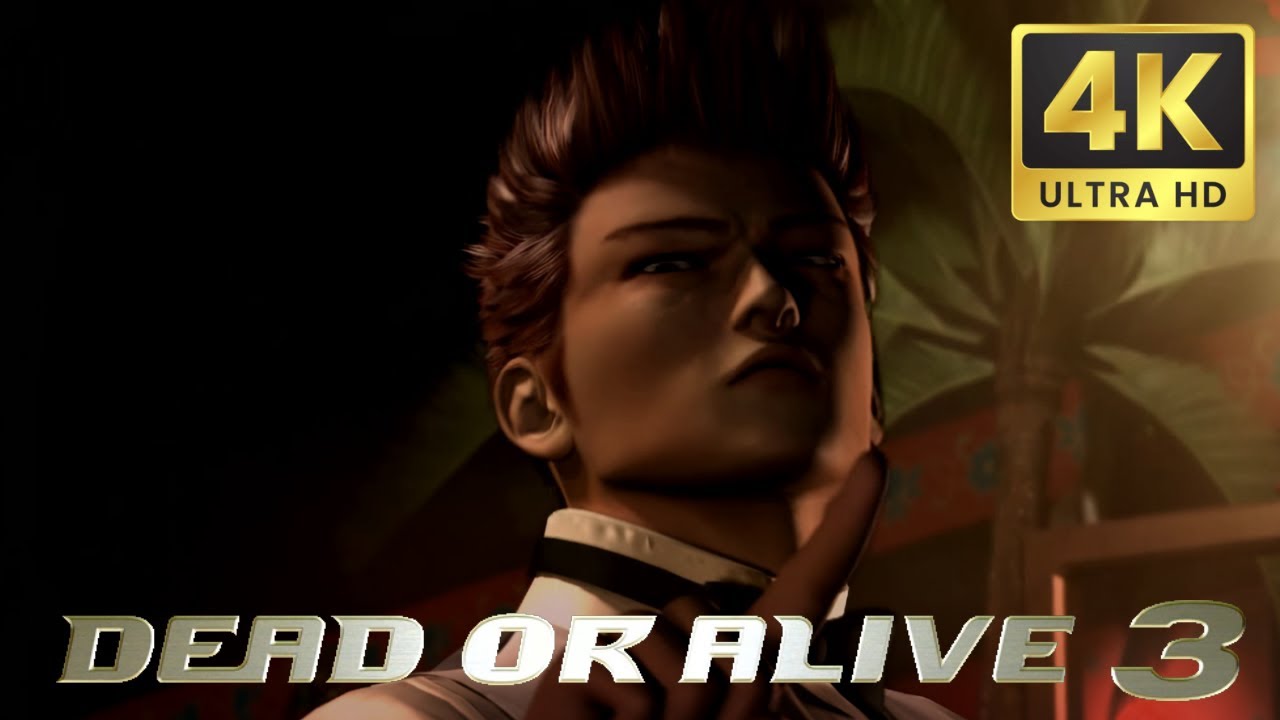 Dead or Alive 3 - Story Mode Ending Movie - Jann Lee (4K upscaled with AI)