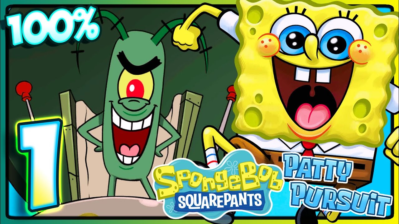 Прохождение игры SpongeBob: Patty Pursuit, часть 1 — Бикини Боттом, 100% (iOS)