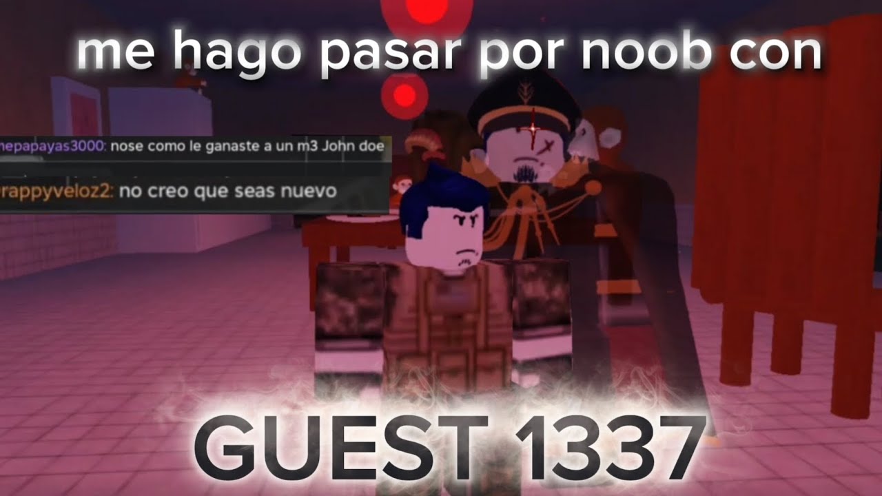Me hago pasar por noob con guest 1337 y esto pasa...