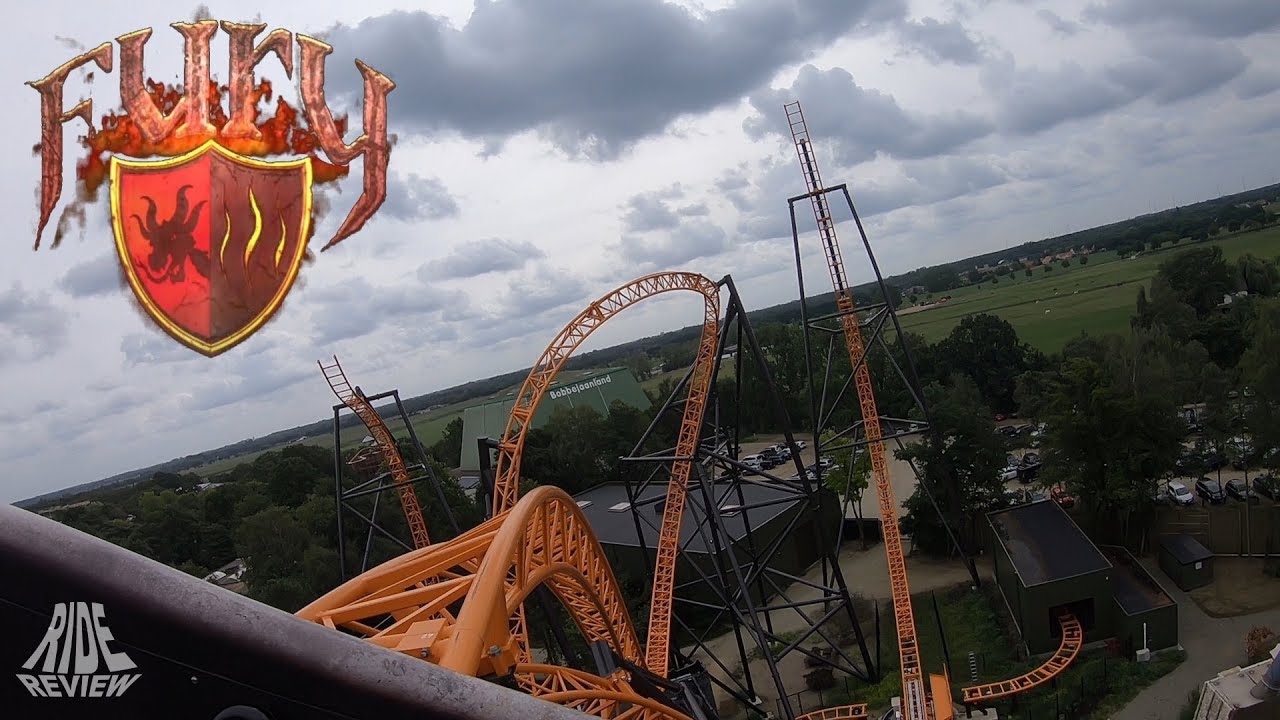 Fury - POV - Bobbejaanland - Forward/Backward LSM Launch Infinity Coaster by Gerstlauer