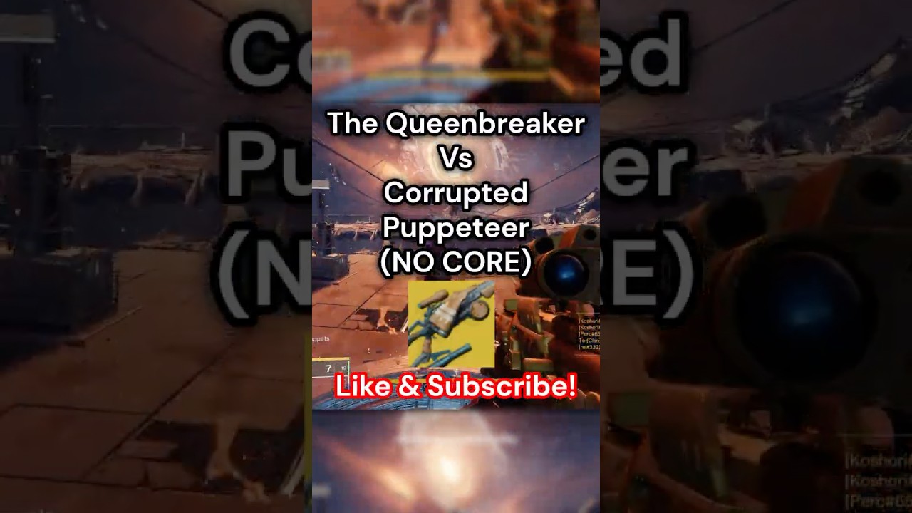 The Queenbreaker MELTS The Puppeteer (NO CORE)! 