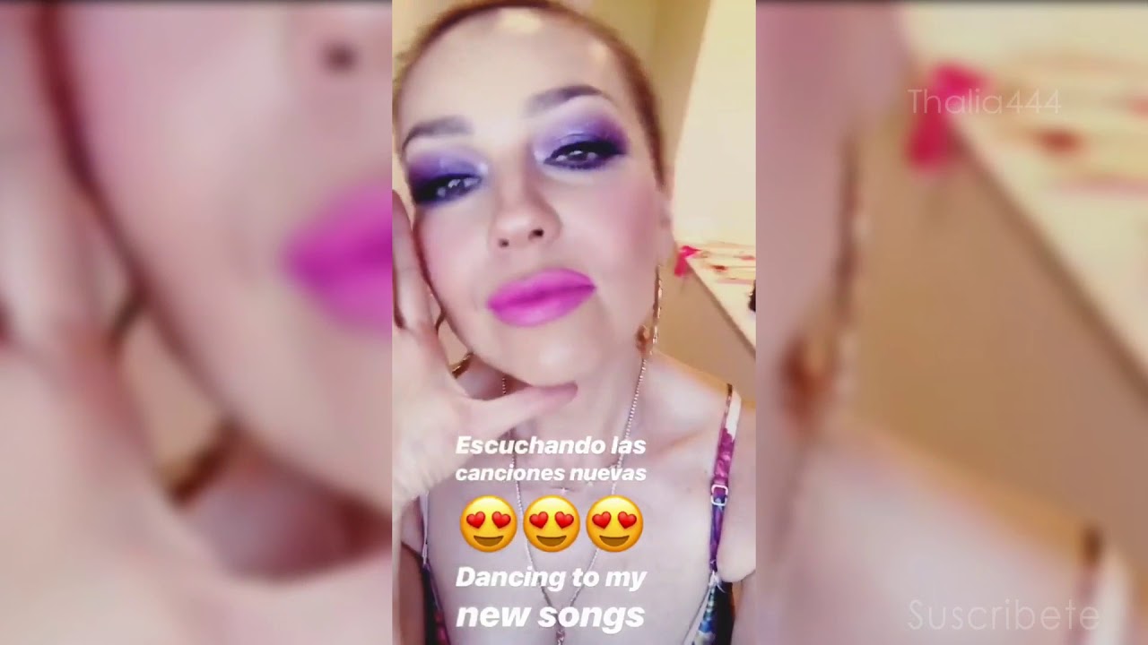 Thalia en la playa con sus hijos|Escuchando las nuevas canciones