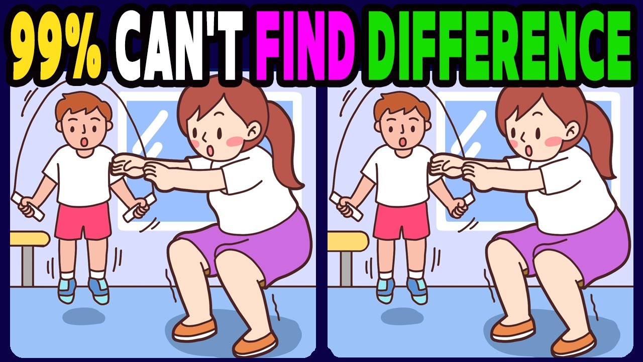 【Spot the difference】99% can't find difference【Find the difference】256