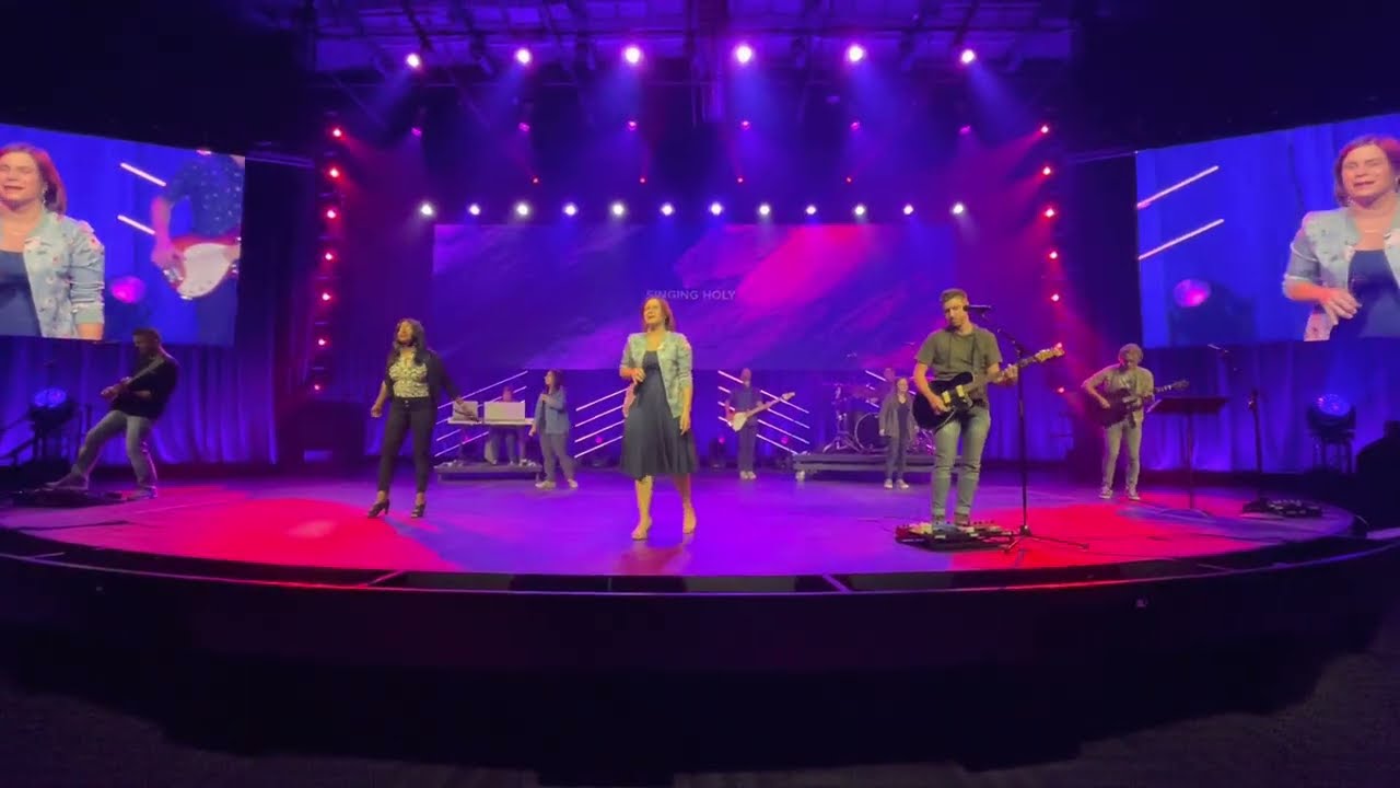 Thor playing bass at Compass Christian Church Chandler