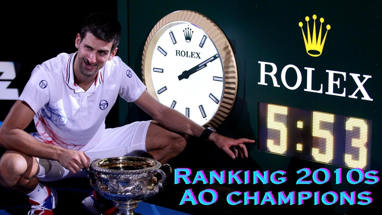 Ranking the Australian Open Champions of the 2010s