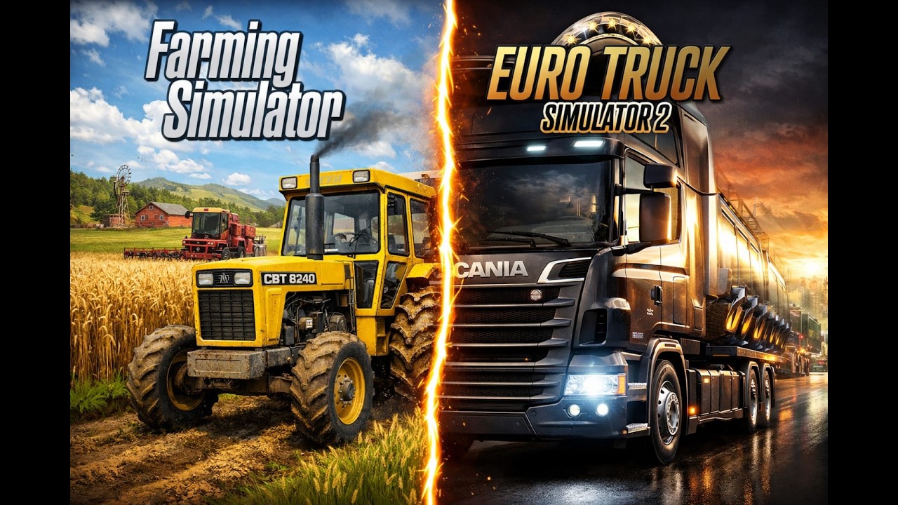 Bora de live fs 22 e uma previa de euro truck