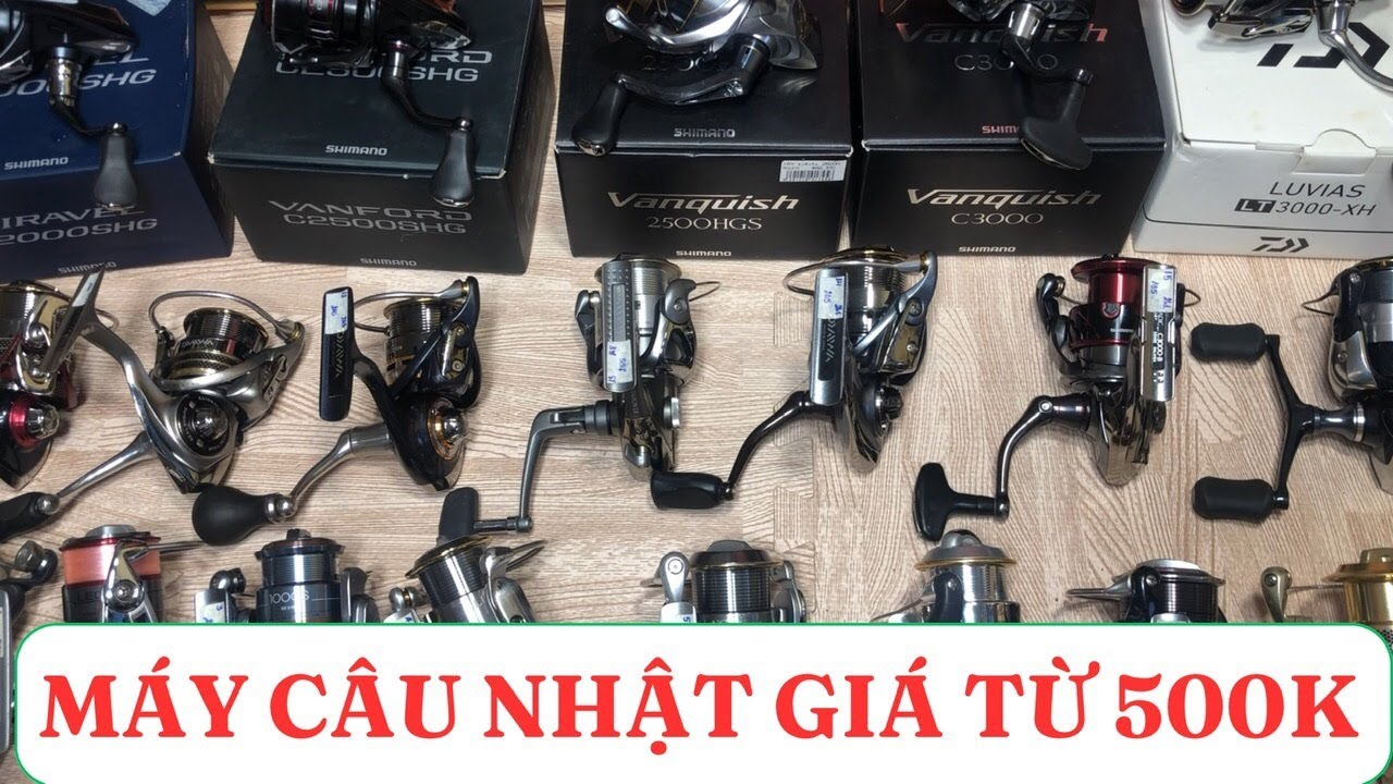 Máy Câu Nhật : Luvias 2020, Certate, Stradic CI4+, Vanquish, Rarenium Giá Từ 500k- video 689