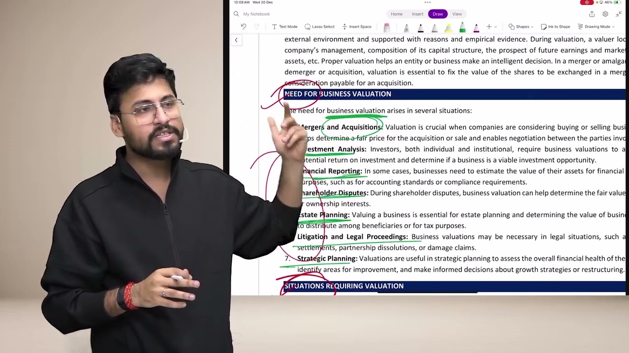 Revision of Valuation Theory || Chapter 12 & 13 || QR for CRVI