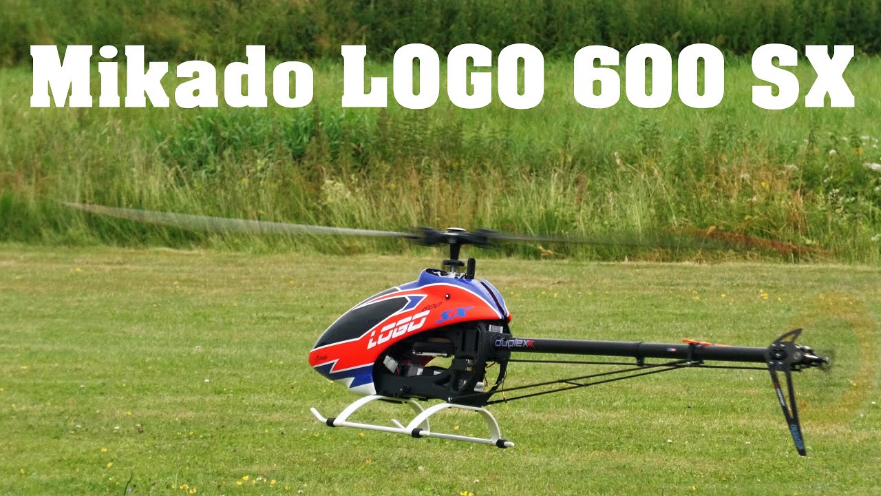 Mikado LOGO 600 SX | RC 3D aerobatic helicopter | 4K | Jirice 2023
