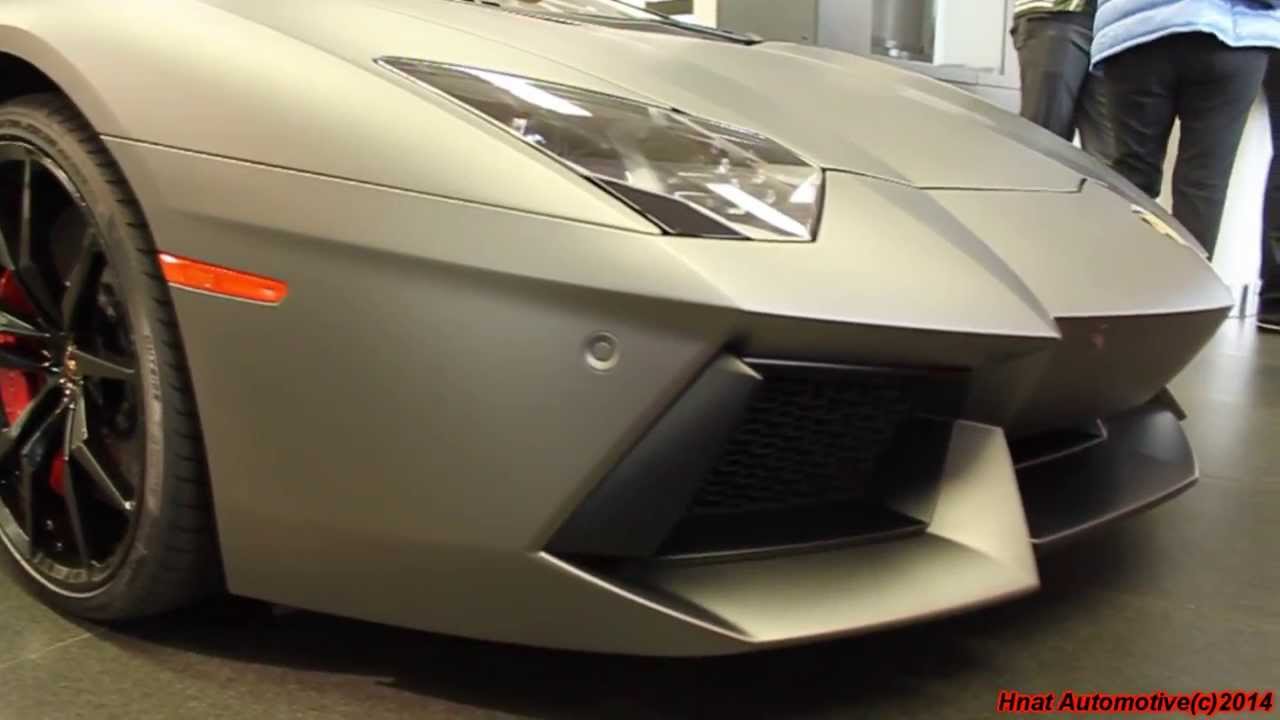 Grigio Titans Lamborghini Aventador LP700-4 Roadster @ Lamborghini Newport Beach